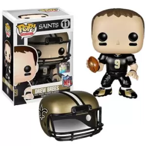 image of NFL New Orleans Saints Drew Brees Funko Pop! Vinyl