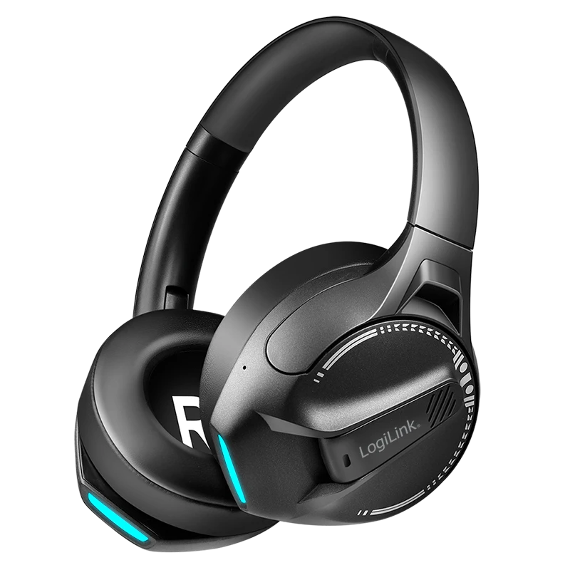 Image of LogiLink BT 6.0 Gaming Headset. black