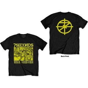Image of 7 Seconds - WTRT Unisex Large T-Shirt - Black