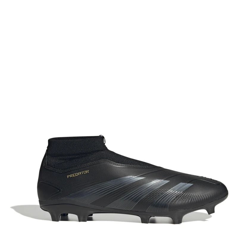 Image of adidas Predator 24 League Laceless Firm Ground Football Boots Firm Ground Football Boots 7 (40.7) Black 20367641270