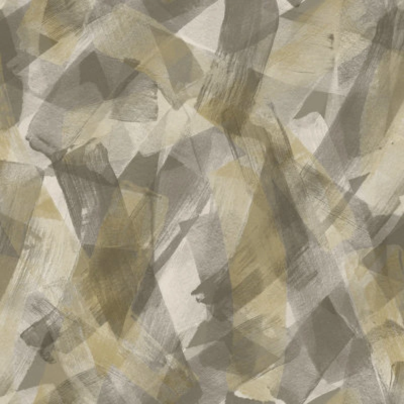 Image of Holden Decor Artistry Brushmark Effect Charcoal / Bronze Embossed Wallpaper