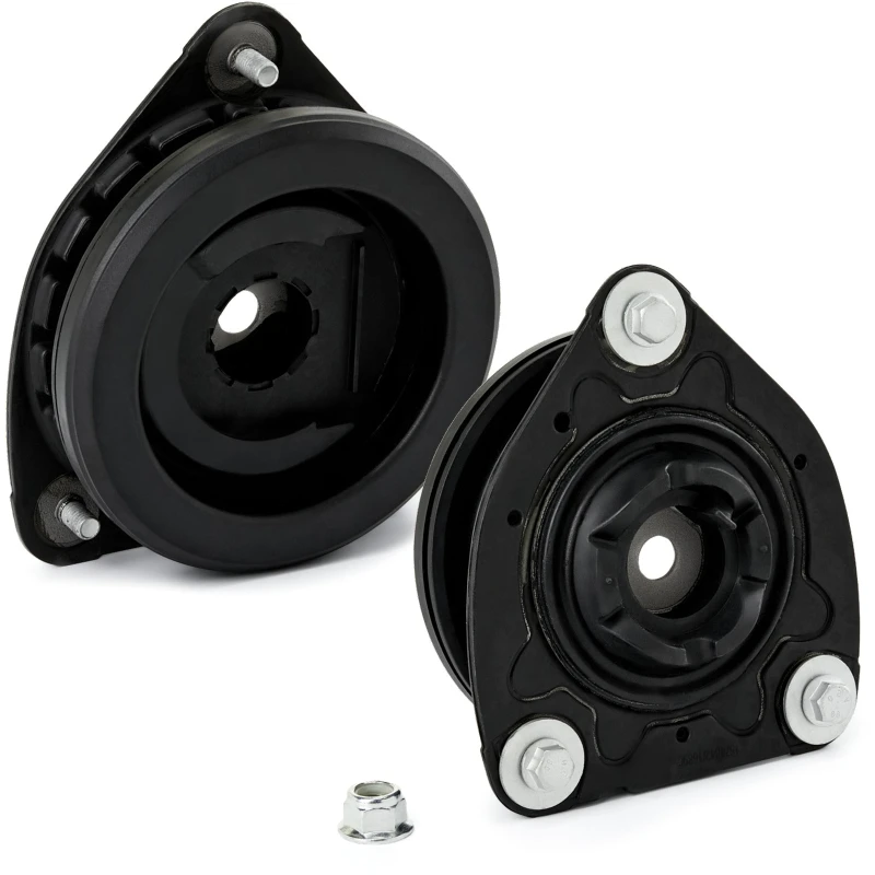 Image of RIDEX 1180S0716 Top strut mount Front Axle, with bearing(s) Suspension Strut Support Bearing (1180)