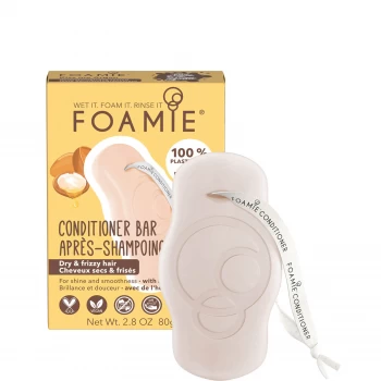 image of FOAMIE Conditioner Bar - Argan Oil for Dry and Frizzy Hair