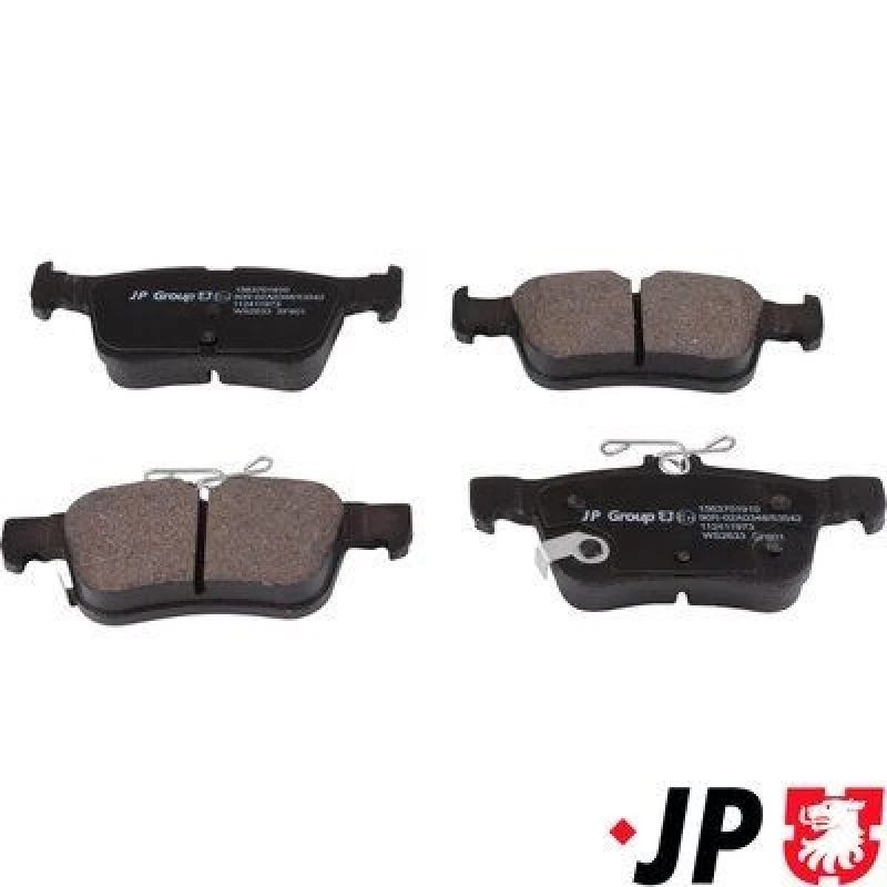 Image of JP GROUP Brake pad set JP GROUP 1563701910