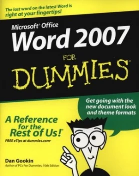Image of Word 2007 for Dummies by Dan Gookin Paperback
