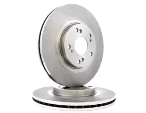 Image of RIDEX Brake disc HONDA 82B0584 45251TL1G00,45251TL1G01 Brake rotor,Brake discs,Brake rotors