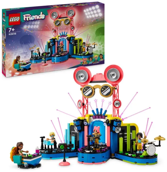 Image of LEGO Friends Heartlake City Music Talent Show Toy Set 42616