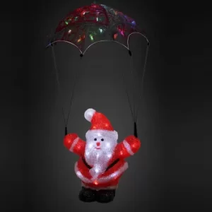 Image of LED Christmas Figue Santa with Parachute