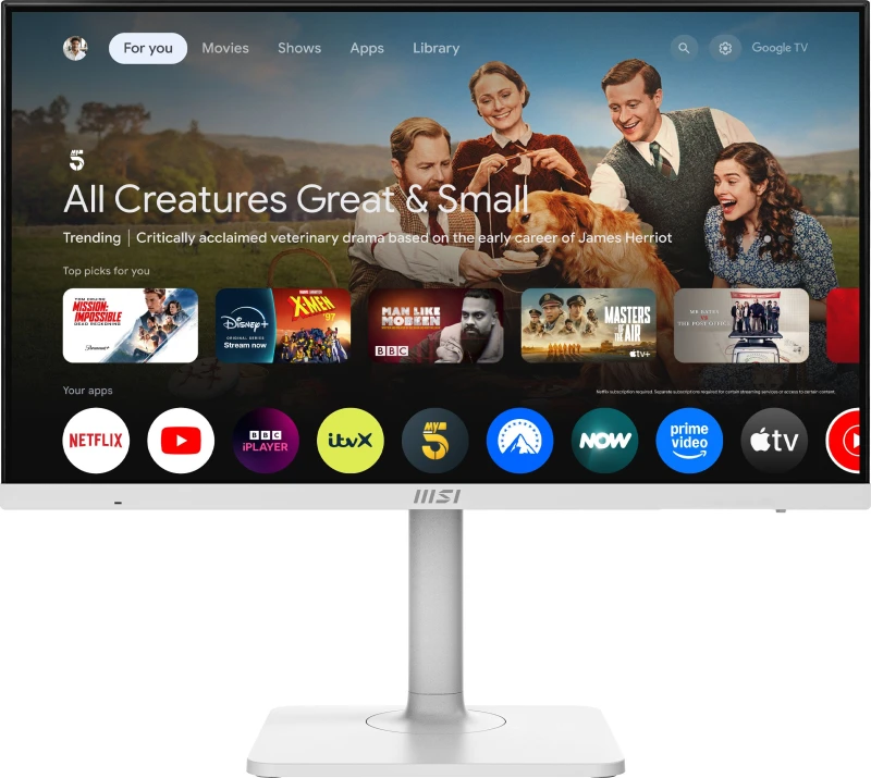 Image of MSI Modern MD272UPSW 27" 4K Ultra HD 60Hz Smart Monitor - White