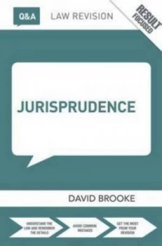 Image of Q and A Jurisprudence by David Brooke Paperback