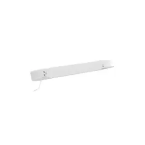 Image of Greenbrook White Polycarbonate Dual Voltage Shaver Light LED IP20 8W 230V - STA4LEDN