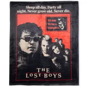 Image of The Lost Boys Fun To Be A Vampire Fleece Blanket - Large (150cm x 200cm)