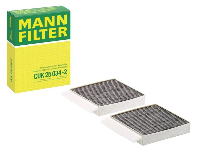 Image of Pollen filter MANN-FILTER CUK 25 034-2