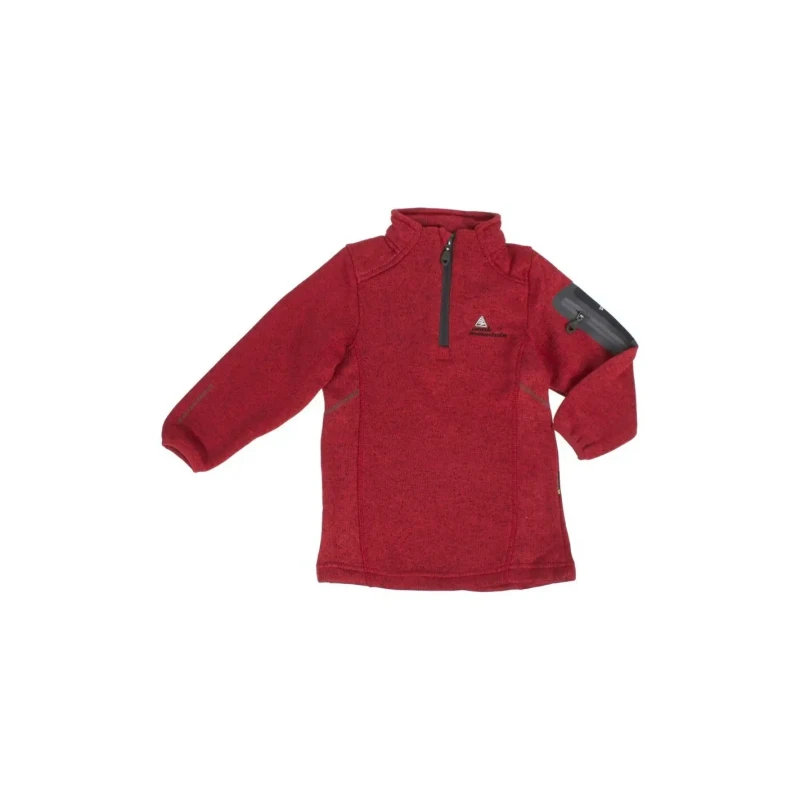 Image of Children's fleece jacket Peak Mountain Ecypa Rouge Male 8 ans