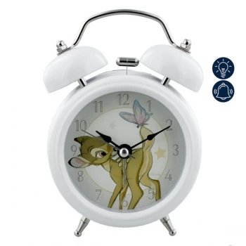 image of Disney Magical Beginnings Double Bell Alarm Clock - Bambi