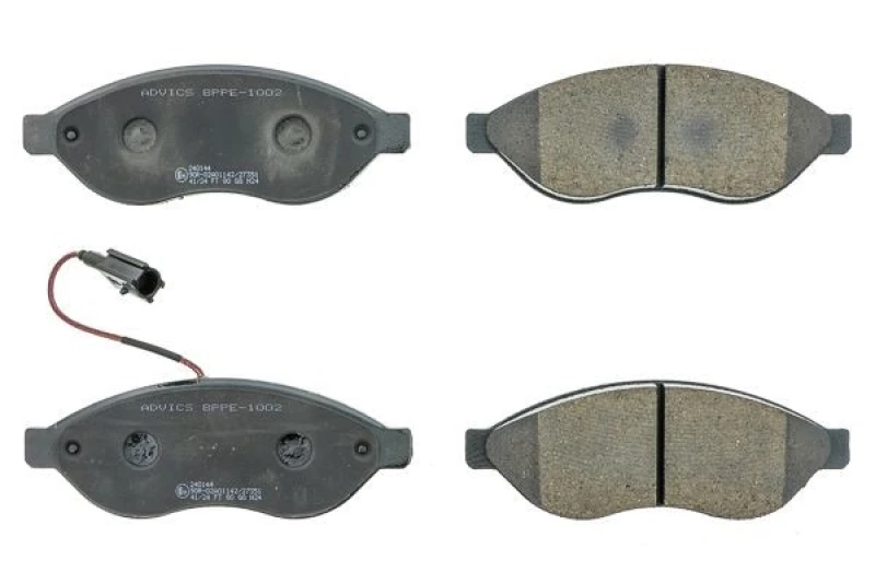 Image of AISIN Brake pad set AISIN BPPE-1002