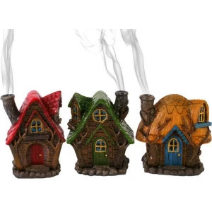 Fairy House Incense Cone Holder