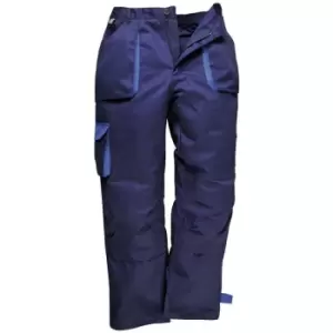 image of Portwest TX16NARL - sz L Portwest Texo Contrast Trouser - Lined - Navy - Navy