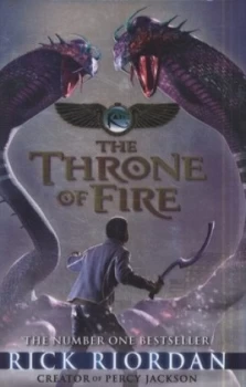 Image of The Throne of Fire by Rick Riordan Hardback