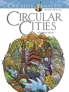 image of creative haven circular cities coloring book