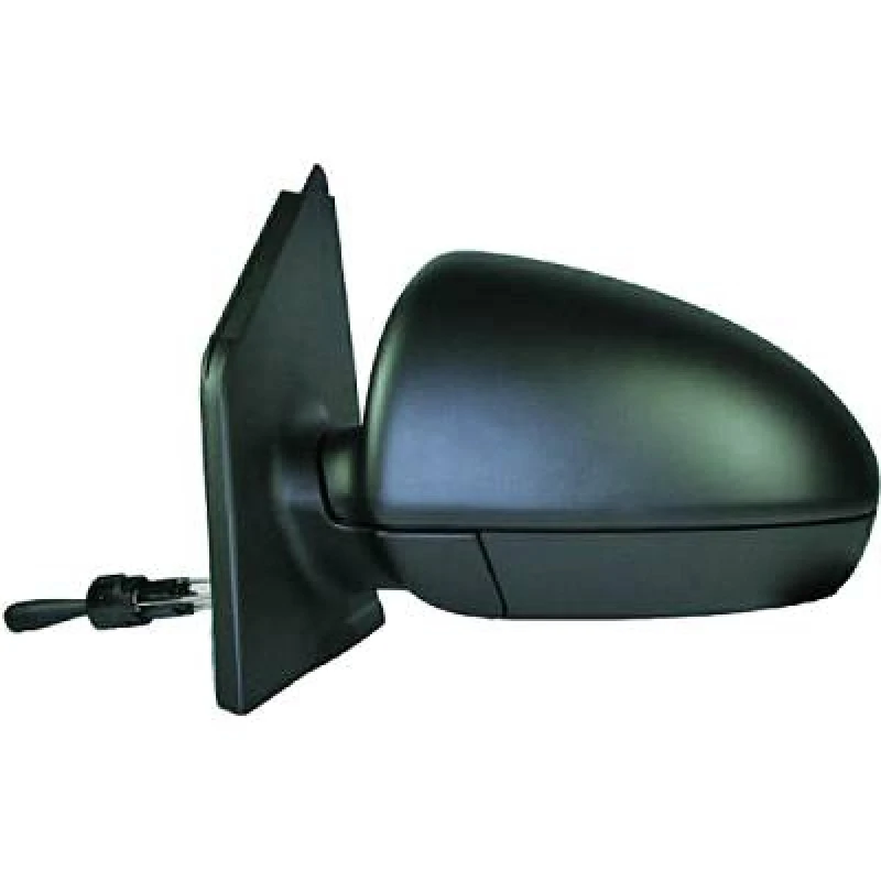 Image of DIEDERICHS 1606024 Wing mirror Right, black, Complete Mirror, Grained Outside Mirror (50)