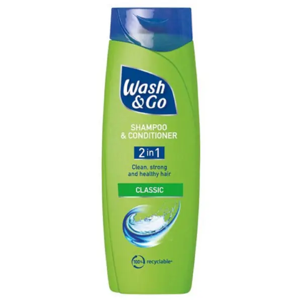 Image of Wash & Go Classic Care 2in1 Shampoo & Conditioner