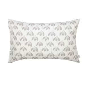 Image of Scion Bedding, Snow Drop Standard Pillowcases (Pairs), Parchment