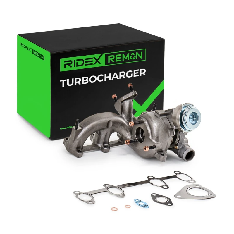 Image of RIDEX REMAN 2234C10578R Turbocharger Incl. Gasket Set Charger,charging system (2234)