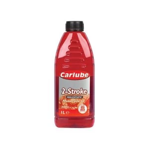 image of Carlube 2-Stroke Motorcycle Oil 1 litre