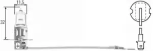 Image of Bulb (Halogen Light) 8GH002090-271 by Hella