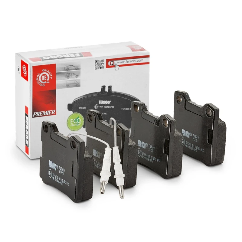 Image of FERODO Brake pad set FERODO FDB619
