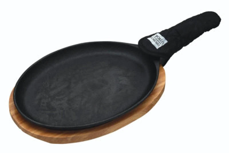 Image of KitchenCraft World of Flavours Cast Iron Fajita Sizzler