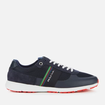 Image of Paul Smith Mens Huey Running Style Trainers - Dark Navy - UK 10