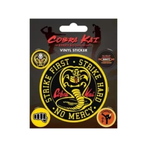 image of Cobra Kai Emblem Vinyl Stickers