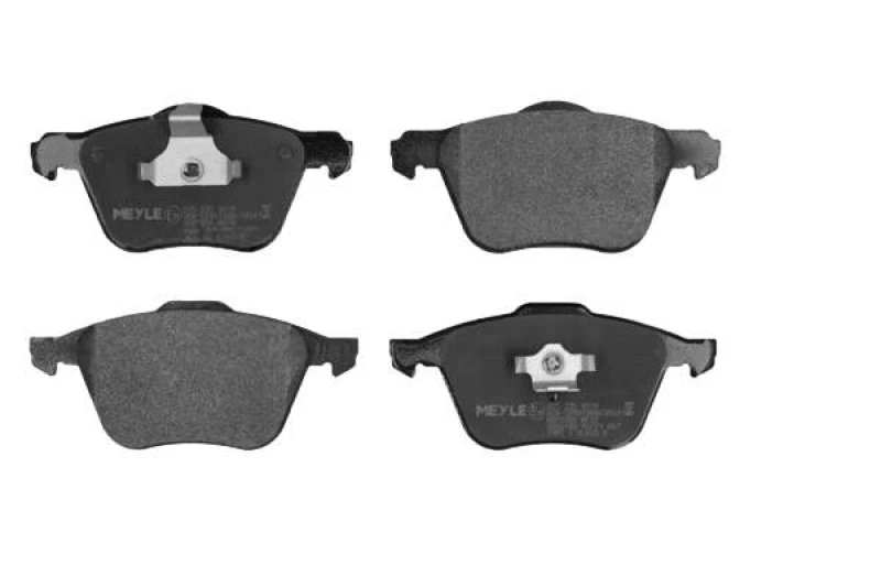 Image of MEYLE 025 235 9018 Brake pad set Front Axle, excl. wear warning contact, Original Quality, with anti-squeak plate Brake Pad Set,disc brake (402)