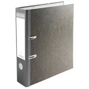 Image of PremTouch Lever Arch File A4 S80mm 2 Ring, Marble Grey Spine, Pack of 20