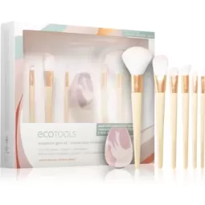 image of EcoTools Glow Collection Wrapped in Glow Brush Set (For Perfect Look)