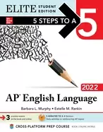 Image of 5 steps to a 5 ap english language 2022 elite student edition
