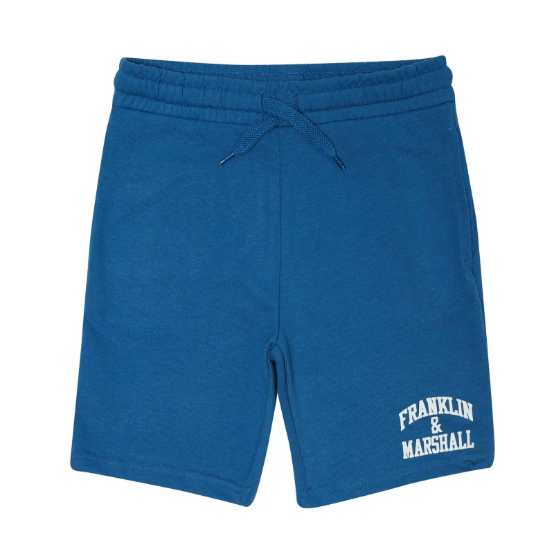 Image of Franklin and Marshall Arch Letter Short Swim Shorts 10-11 Blue 30371818001