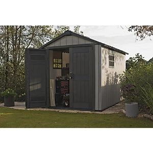 image of Keter Oakland Plastic Shed 7 x 11 ft