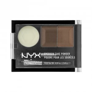 Image of NYX Professional Makeup Eyebrow Cake Powder Brunette