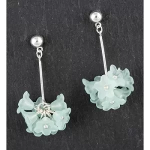 Image of Forever Petals Dainty Flowers Earring Mint
