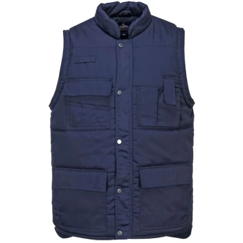 Image of S414NAR5XL - sz 5XL Shetland Bodywarmer - Navy - Portwest