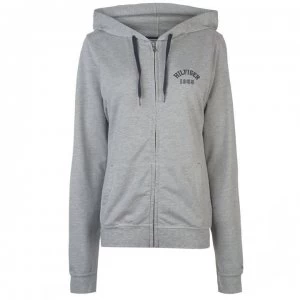 image of Tommy Bodywear Iconic Zip Hoodie - Grey Hthr 004