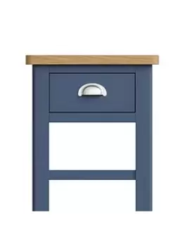 Image of K-Interiors Fontana Lamp Table - Blue