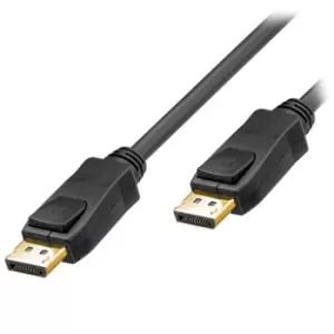 image of Goobay 1.2 4K Ultra HD DisplayPort Cable - 3m - Black