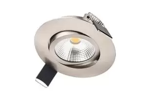 Image of Integral LED Ultra Slim Tiltable Downlight 6.5W 65mm Cut out 3000K 650lm Dimmable - ILDL65L003