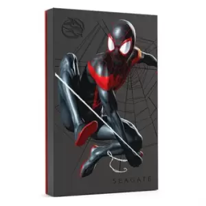 Image of Seagate 2TB Marvel Miles Morales Special Edition FireCuda External Hard Disk Drive STKL2000419