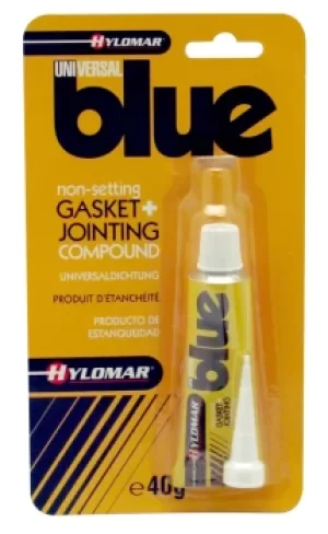 image of Universal Blue Gasket Jointing Compound 40g Blister Card F/HMMS00B/040G HYLOMAR