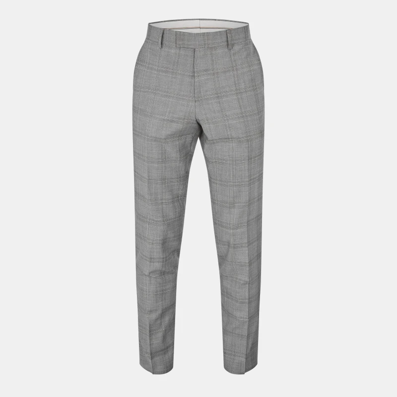 Image of Boss Mens H Huge Suit Open Grey male S
